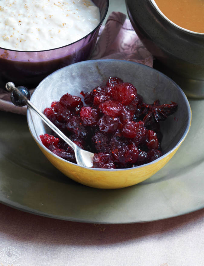 Cranberry and orange compote Sainsbury's Magazine